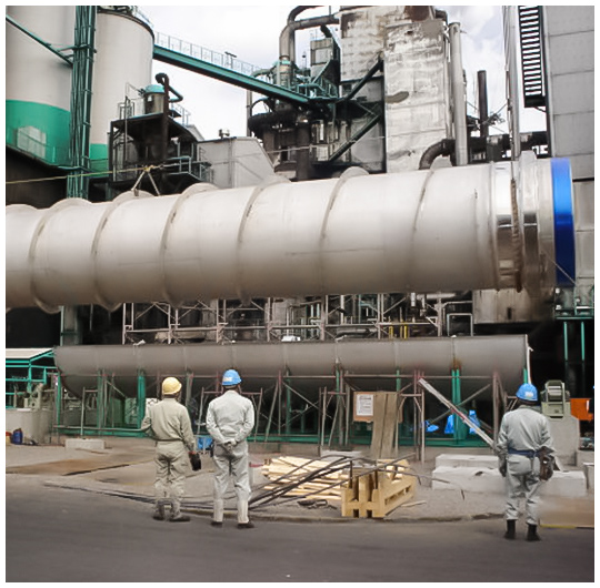 乾燥機据付工事